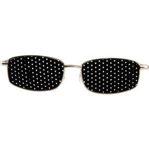 очки в дырочку для улучшение зрения