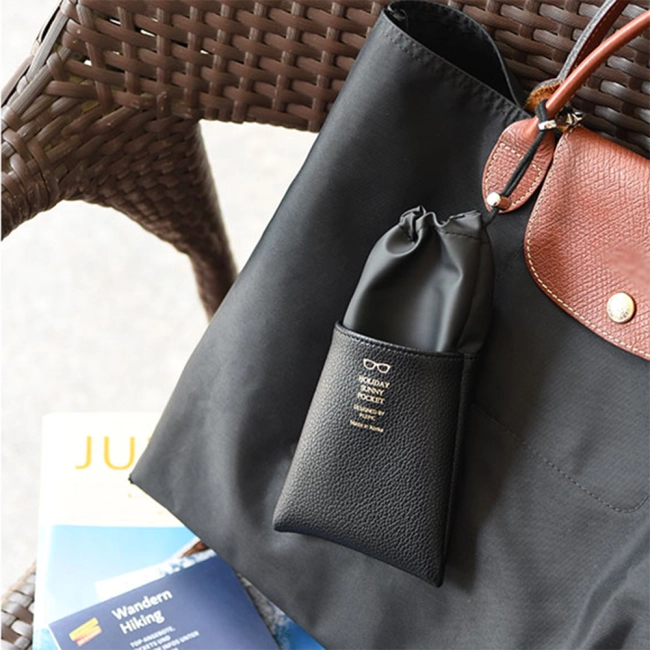 футляр для очков кожаный