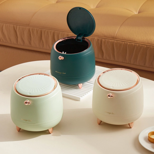 настольная корзина для мусора