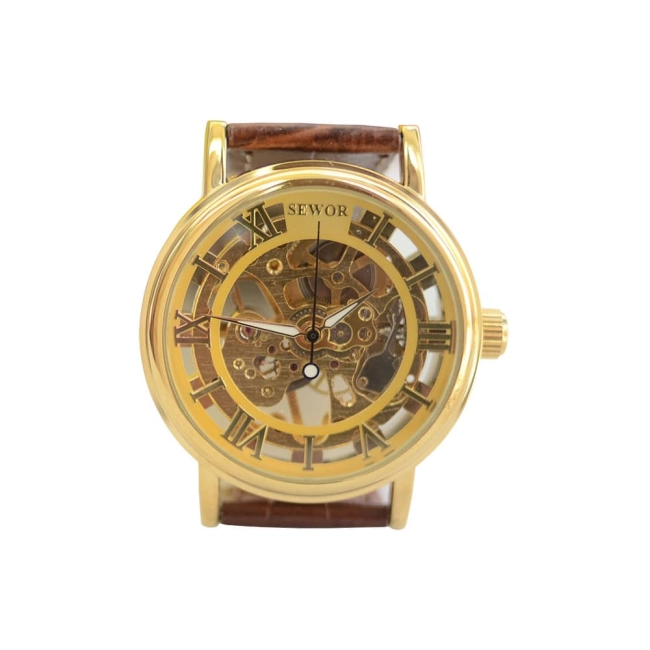 мужские наручные часы скелетоны