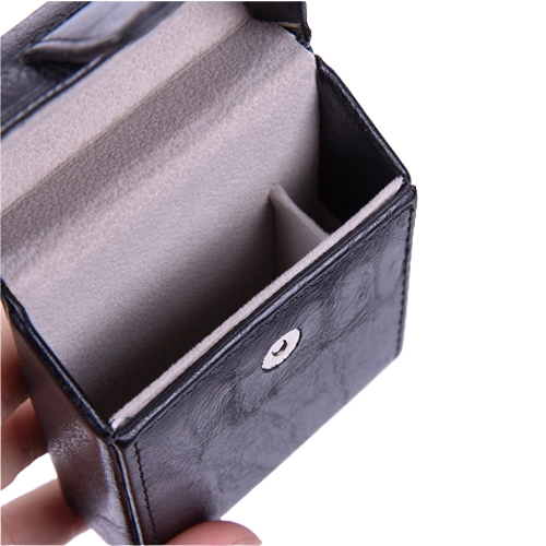 портсигар кожаный для сигарет и зажигалки