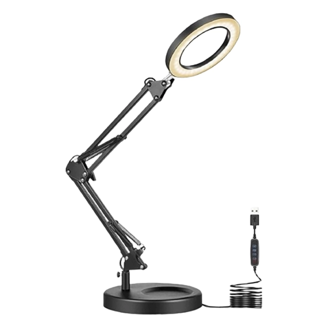 настольная лампа-лупа