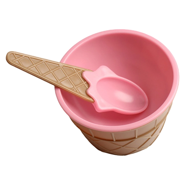 стаканчик з ложечкою для морозива