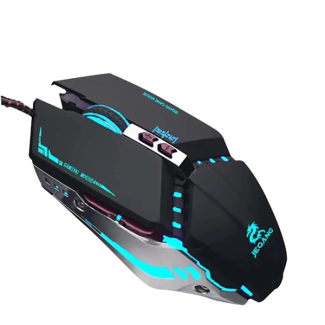 игровая проводная мышь с подсветкой