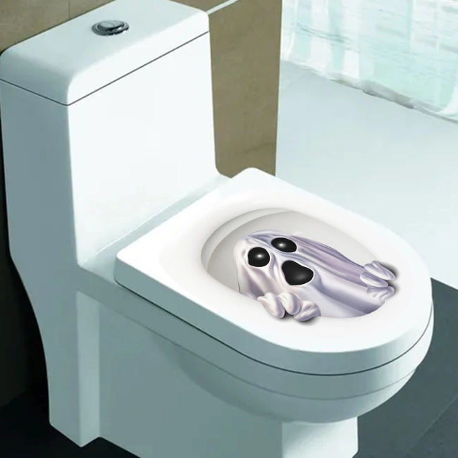 Наклейка на туалет