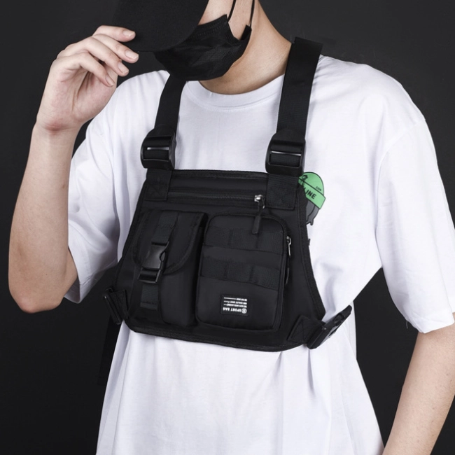 Мужская сумка нагрудная