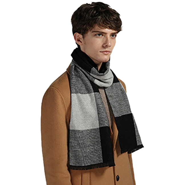 шарф под пальто для мужчин