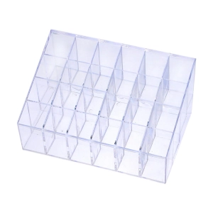 Акриловый органайзер для хранения косметики на 24 ячейки органайзер для косметики