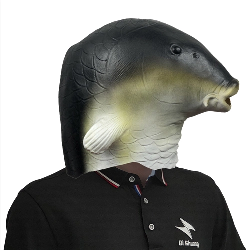 Маска голова рыбы