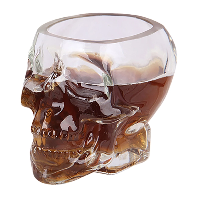 стакан в форме черепа
