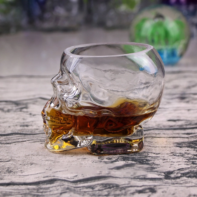 стакан для виски череп
