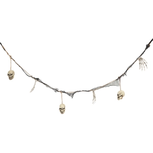 Гирлянда для стены из костей и черепов гирлянда для стены