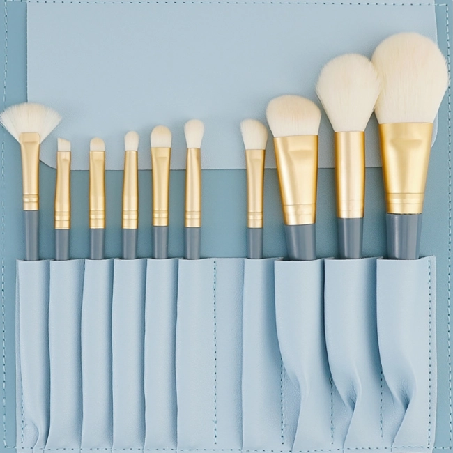 пензлі для макіяжу 10 шт