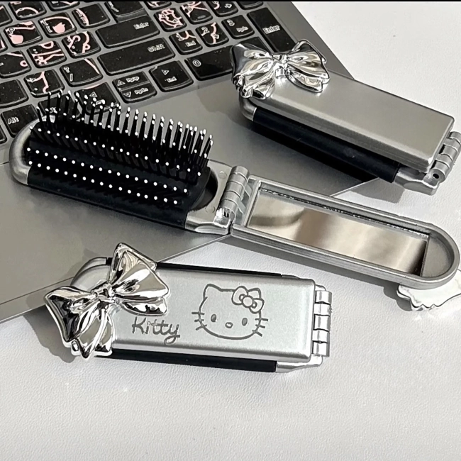 расческа с зеркалом для волос