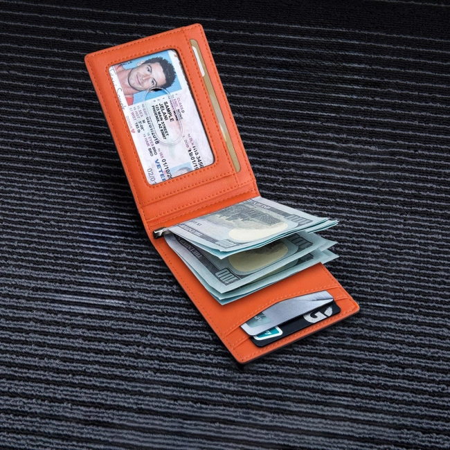гаманець з кишенею для карти