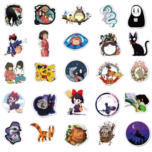 Наклейки в виде аниме