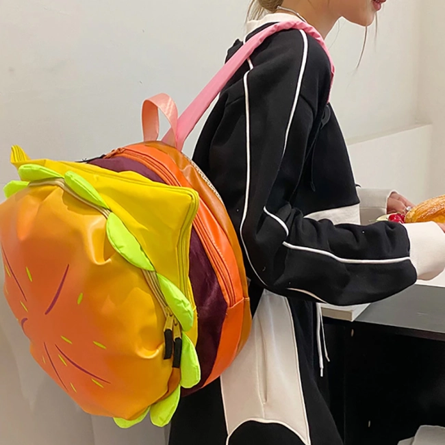 портфель в виде бургера