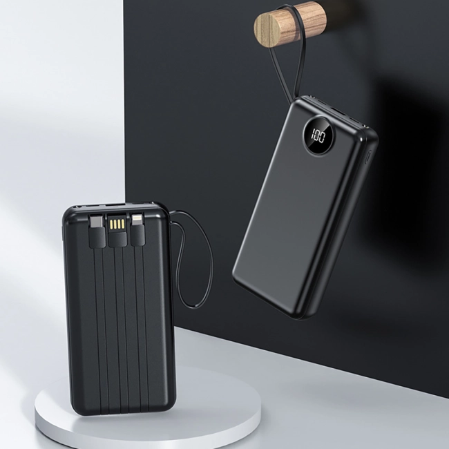 повербанк на 4 кабелі