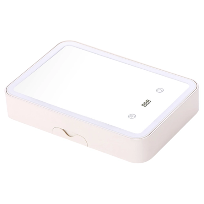 зеркало с органайзером для косметики