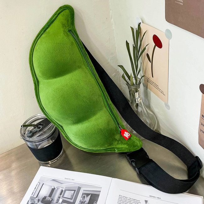 Сумка на плечо горох