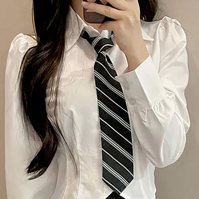 галстук для девушек