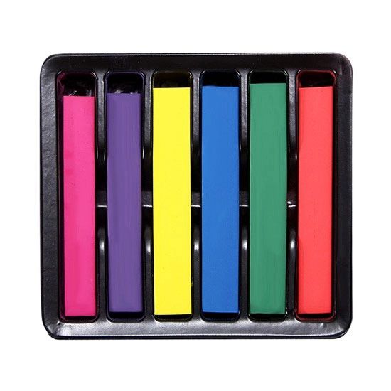 цветные мелки для волос