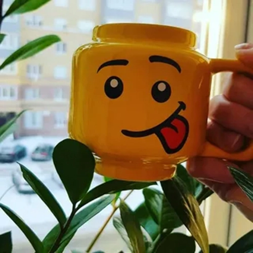 Керамическая кружка лего