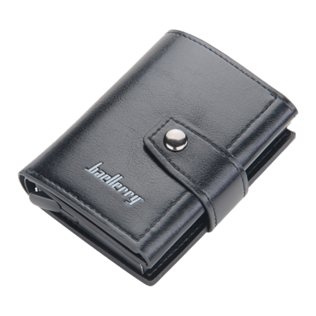 кошелек картхолдер с выдвижным механизмом