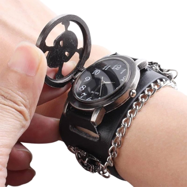 часы с черепом для мужчин