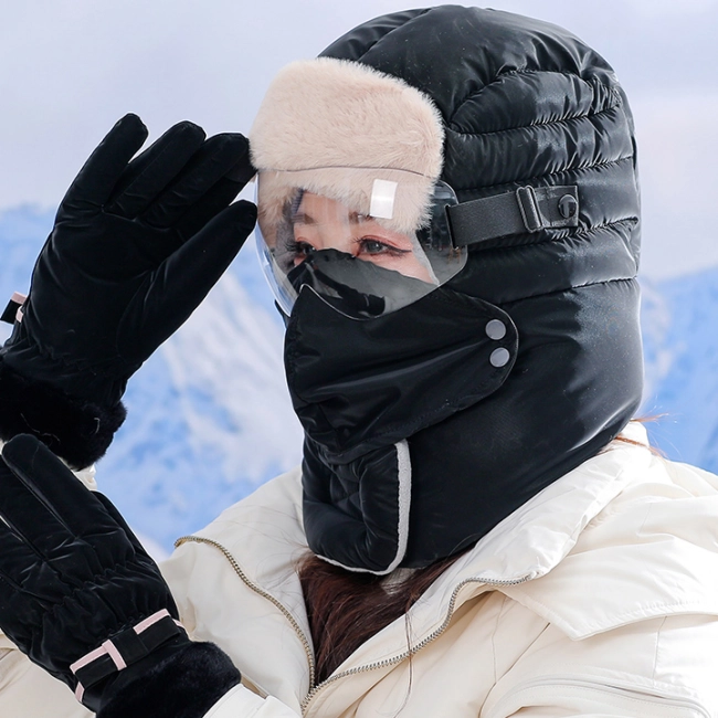 Шапка балаклава з окулярами