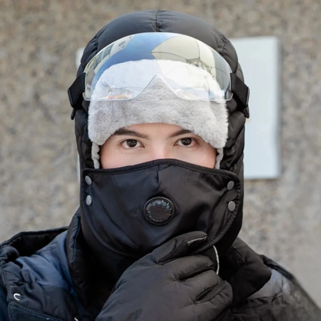 зимняя балаклава с маской