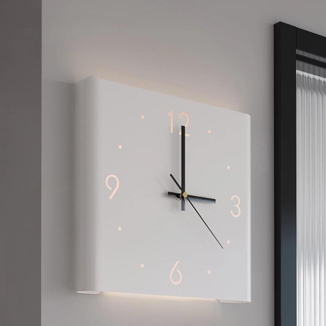 часы на угол стены