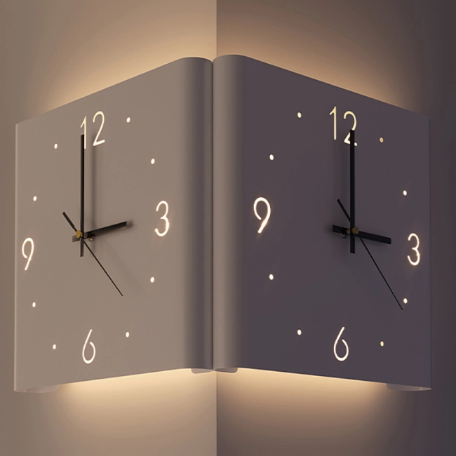 настенные боковые часы