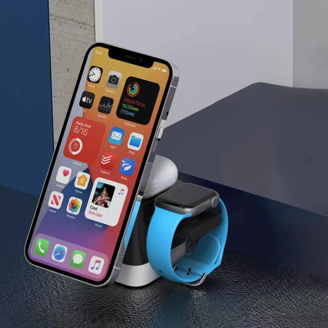 бездротова зарядка з підсвічуванням