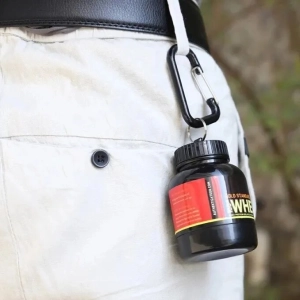 Брелок-контейнер для спортивного питания