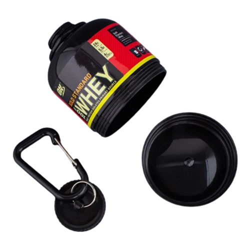Брелок в виде банки для протеина