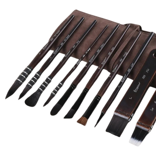 Набор из 10 кистей для рисования