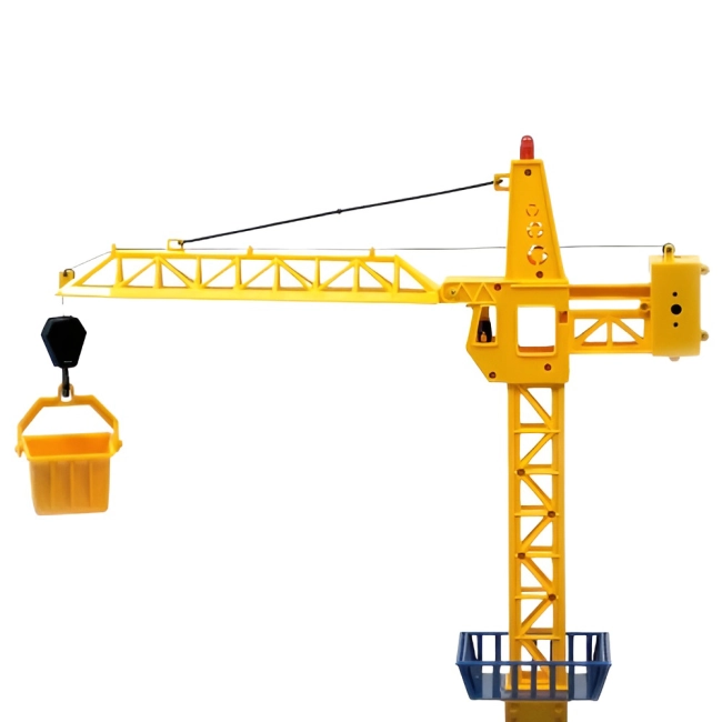 баштовий кран на пульті керування