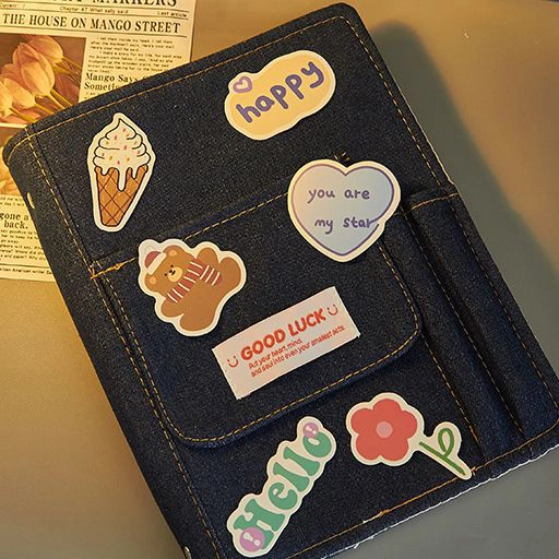 Джинсовый блокнот