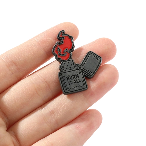 Металлический пин значок