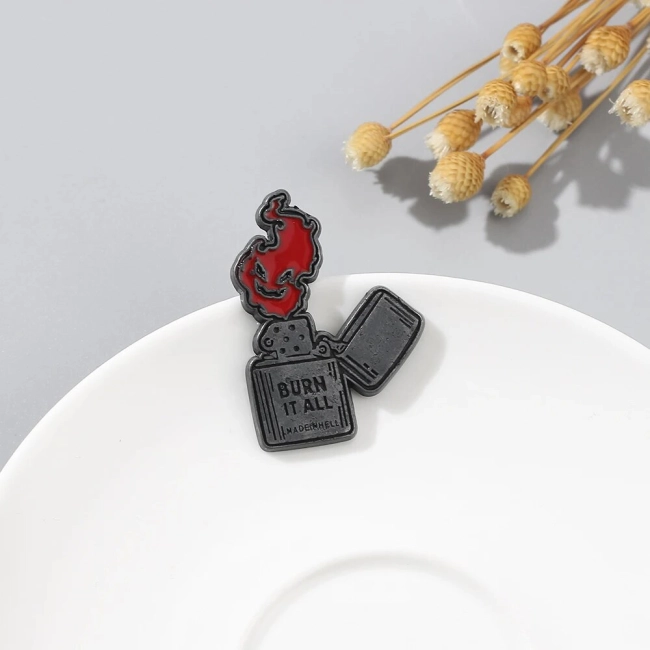 Купить значок зажигалку