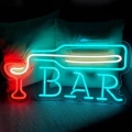 неонова вивіска bar