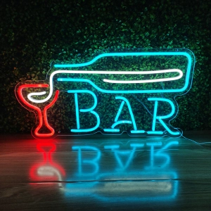 Неонова вивіска для бару неонова вивіска для бару