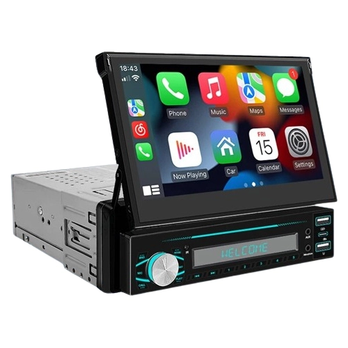 Магнитола с выдвижным дисплеем на андроид