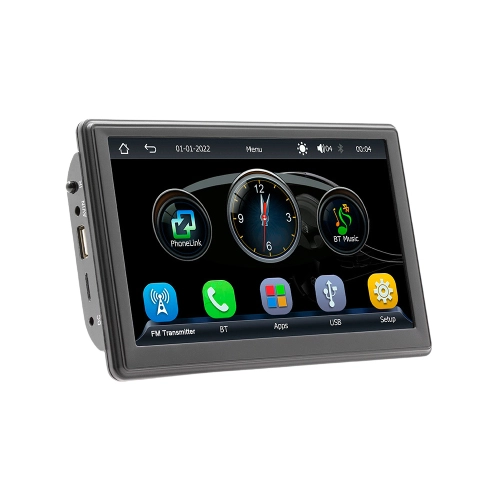 Магнитола в авто на торпеду