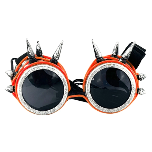Круглі окуляри в стилі стімпанк
