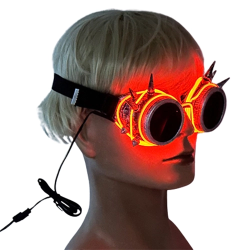 Стімпанк окуляри з шипами