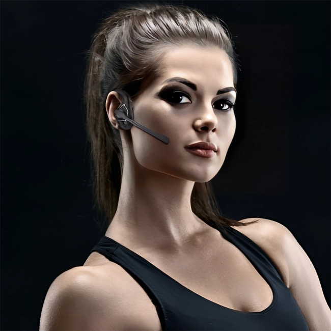 Гарнитура с подвижным микрофоном