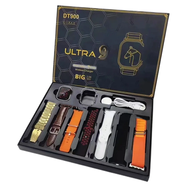 комплект часы с ремешками