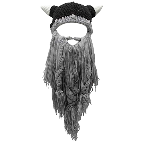 Вязаная шапка викинга